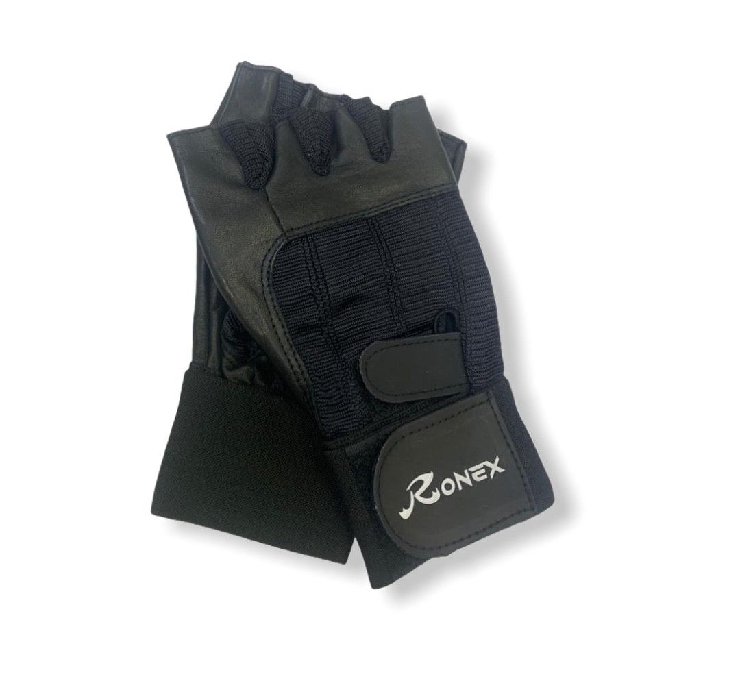 Ronex Leather Gym Gloves Black Shop Today Get It Tomorrow