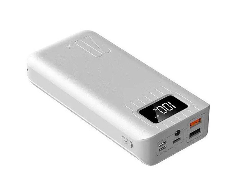 (SI-P/B-991) Portable LED Screen Display Power Bank 40000mAH - Cement ...