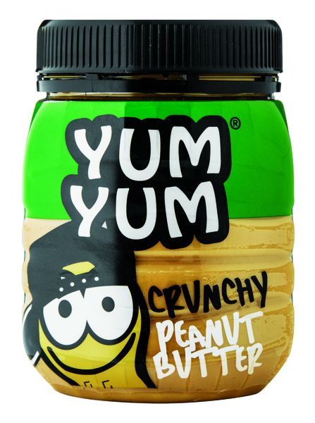 YUM YUM Crunchy Peanut Butter 400g