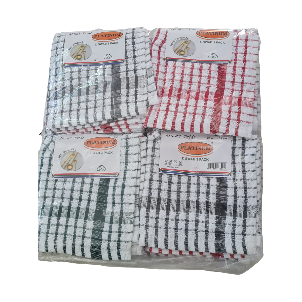 Bulk Terry Swabs dish Cloths 35X35cm 12 Pack Buy Online in South