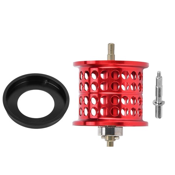 Red Aluminum Alloy Bearing Reel Spool for MAX3