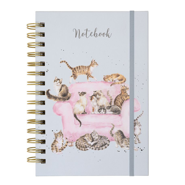 A5 Cat Notebook - "Cattitude
