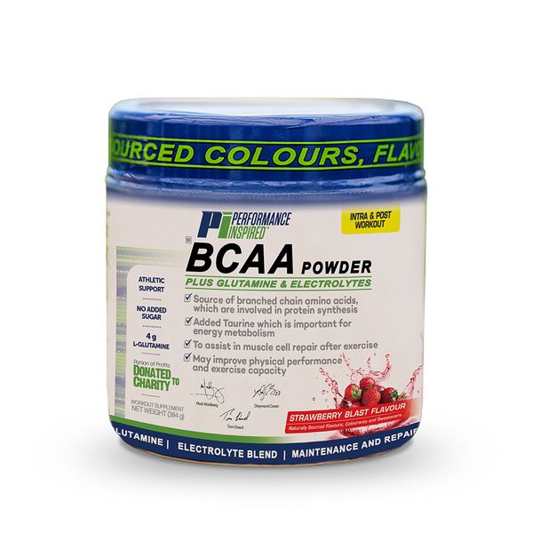 Performance Inspired BCAA (Plus Glutamine &amp; Electrolytes) Strawberry - 384g
