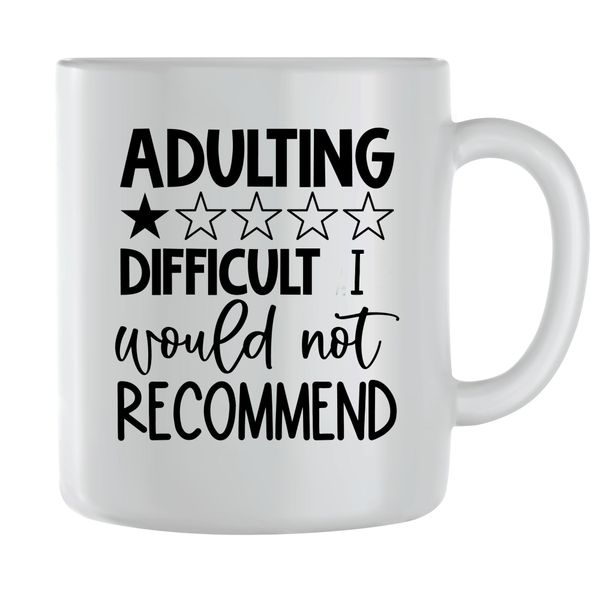 One star Coffee Mugs for Men Women Funny Quotes Graphic Saying Cup Gift 214