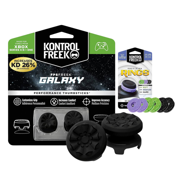 KontrolFreek Galaxy Value Pack - Thumb Grips + Precision Rings