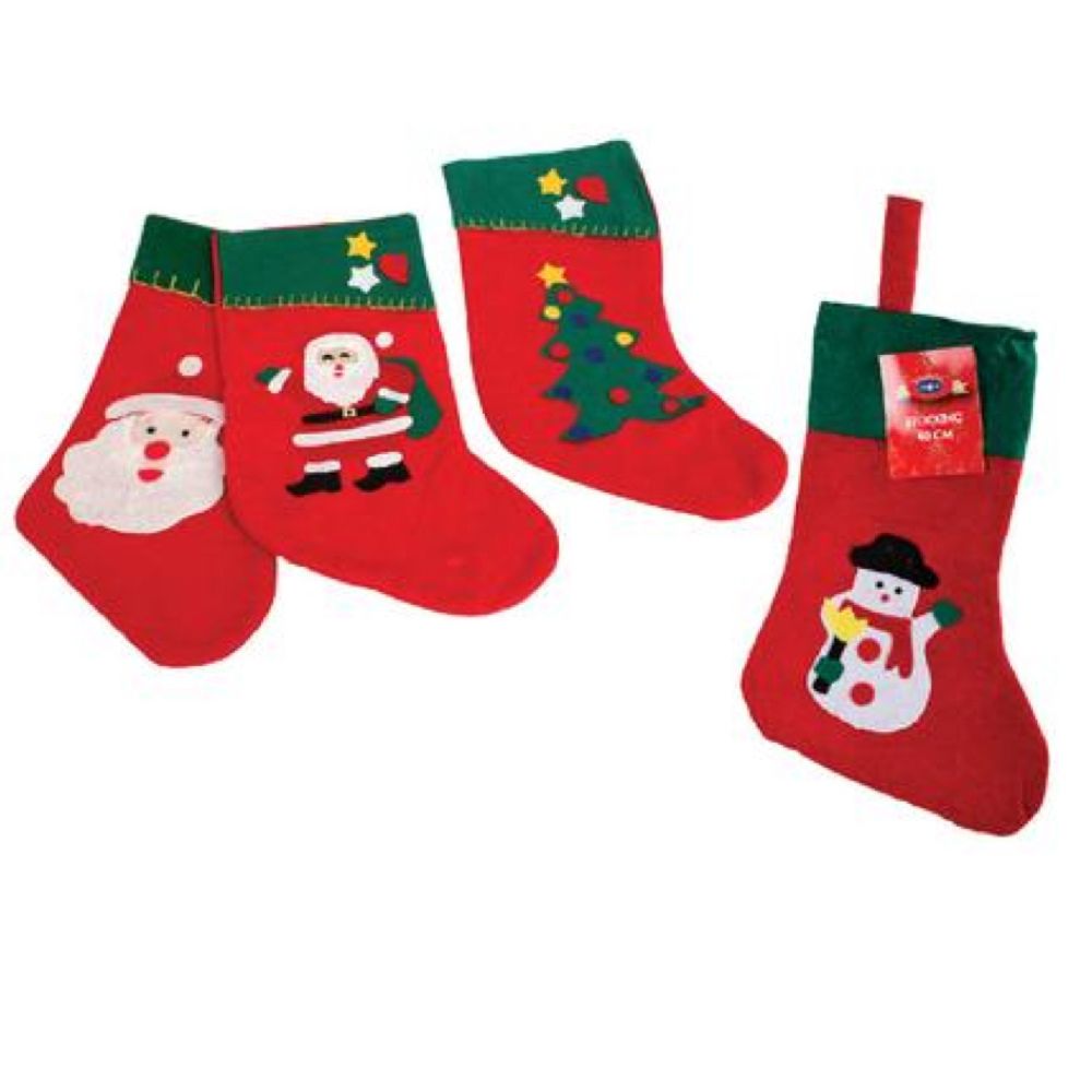 Christmas Stocking set of 4 (40 cm) | Shop Today. Get it Tomorrow ...