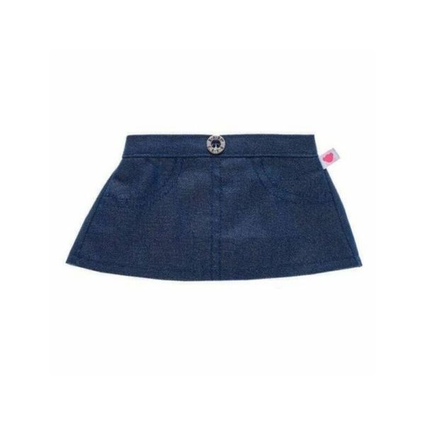 Build-A-Bear Denim Sparkle Skirt
