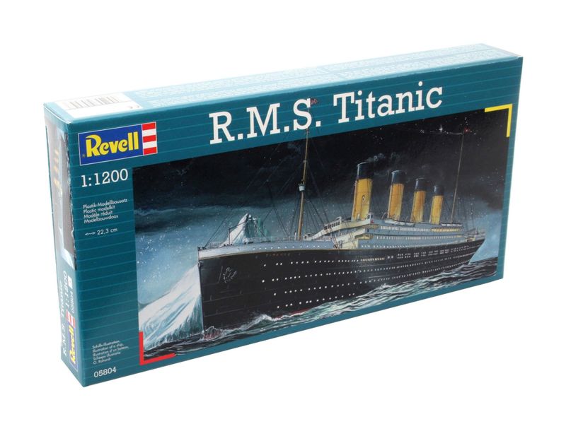 Revell 1/1200 R.M.S. Titanic Ship Plastic Model Kit