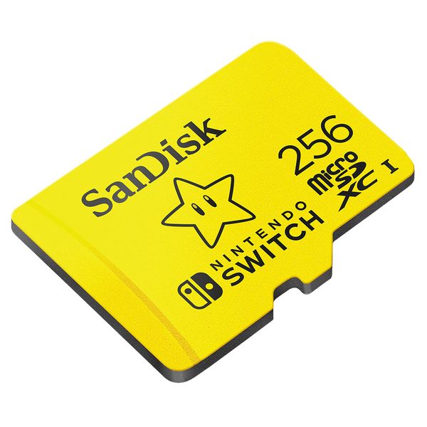 SanDisk 256GB 100MB/s Nintendo Switch MicroSD