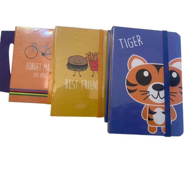 4 Pack mini Notebooks in a cute design