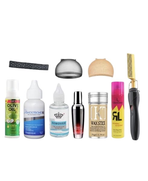 Wig Installation Kit/Combo with Hot Combo