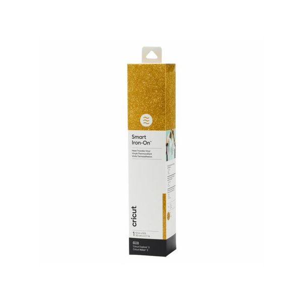 Cricut Smart Iron-on 33x273cm 1 sheet (Glitter Gold)
