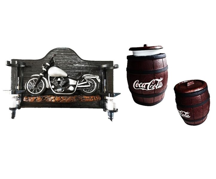 Cruiser 2 Optic Liquor Dispenser &amp; Coca-Cola Ice Bucket Combo