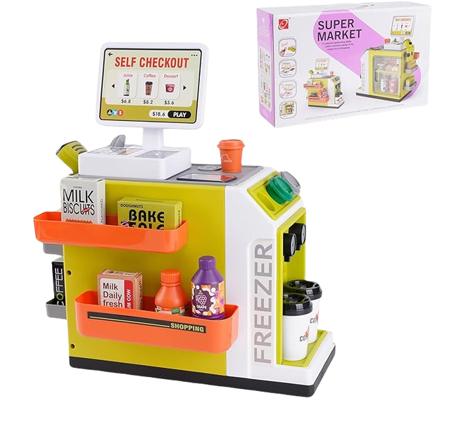 Cashier Grocery Pretend Play Set
