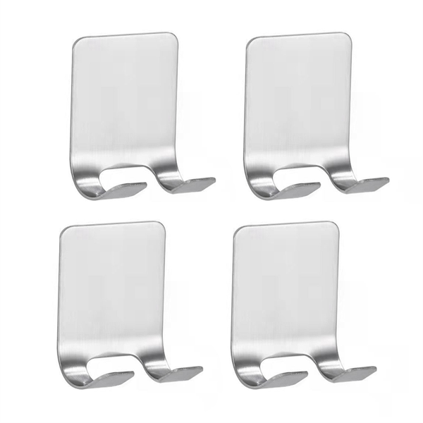 Stainless Steel Shaver Hook Stand Self Adhesive Hanger Heavy Duty Utility S