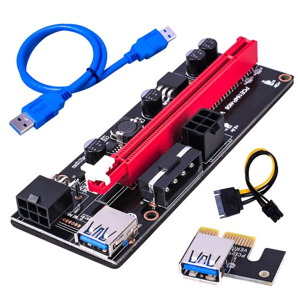 PCI-E Pcie Riser 009 Express 1X to 16X Extender PCI E Adapter Card