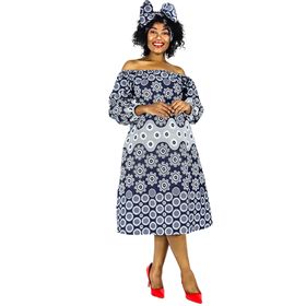 70s flared dress Fit Flare Dress from REFINERY – Refinery main image 1