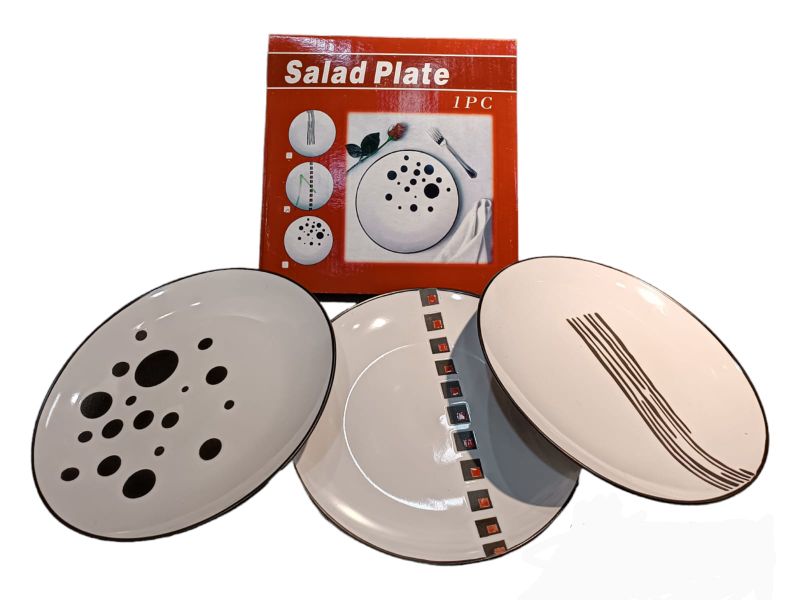 Round Salad Plate - Set of 4