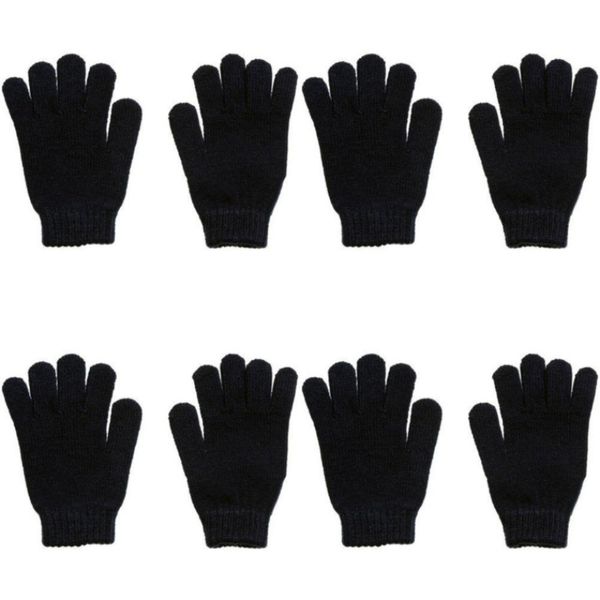 Knitted Gloves - 4 Pack