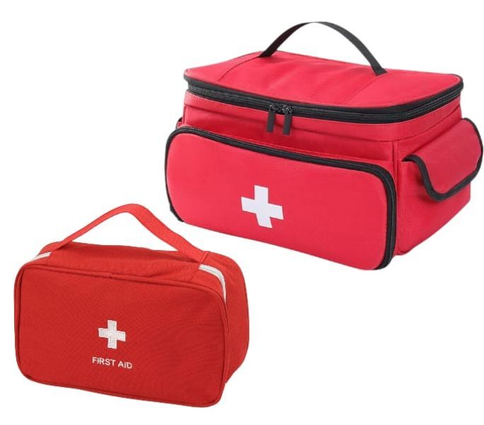 Set of 2 - Large &amp; Small First Aid Bags
