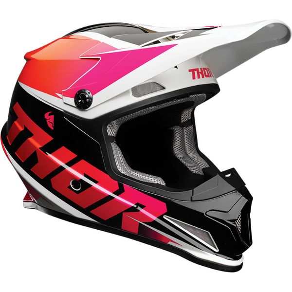 Thor Sector Fader Orange/Magenta Helmet image