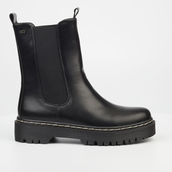 Miss Black Nirvana 1 Women Faux Leather Ankle Boots - Black