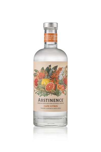 Abstinence Cape Citrus 750ml -distilled spirit non-alcoholic drink