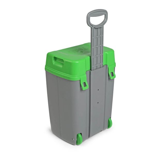 Todii Preschool Bag - Grey Body and Lime Lid