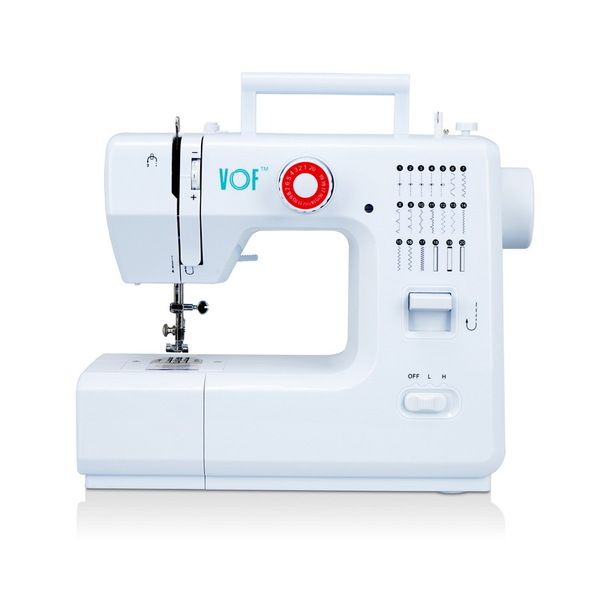 VOF Portable 18W Electric Mini Sewing Machine Flat-Bed, DIY Clothing Repair