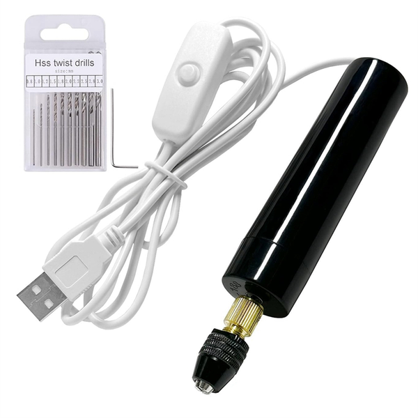 Electric Resin Drill Set,Multi-Purpose Pin Vise Hand