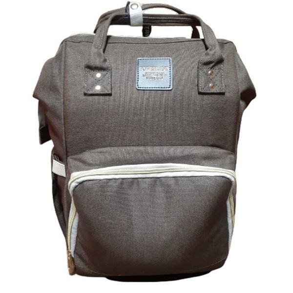 Multifunction Outdoor Travel Diaper Bag - Dark Brown