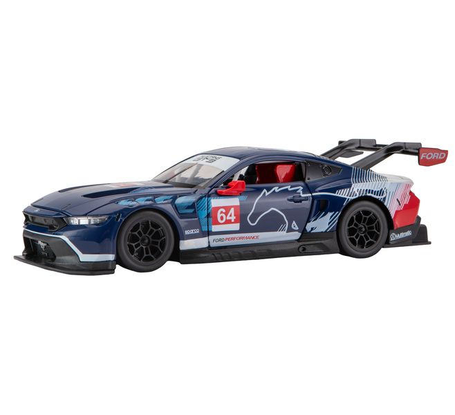 MSZ 1/24 Ford Mustang GT3 (21cm Long) - Blue