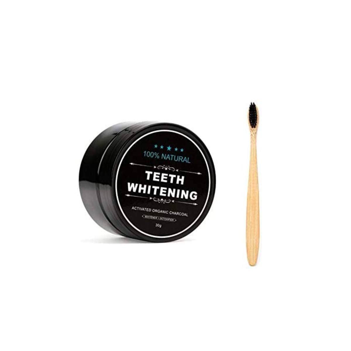 Charcoal Teeth Whitening 2 Piece set Shop Today. Get it Tomorrow
