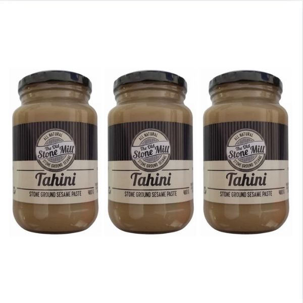 Tahini Stone Ground Sesame Paste 400g - Pack of 3