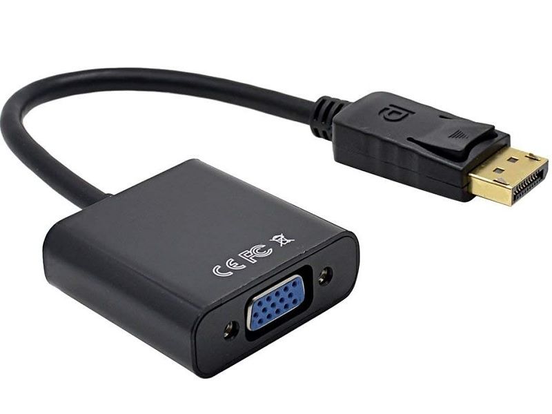 Zatech Display Port Male to Vga Female Converter