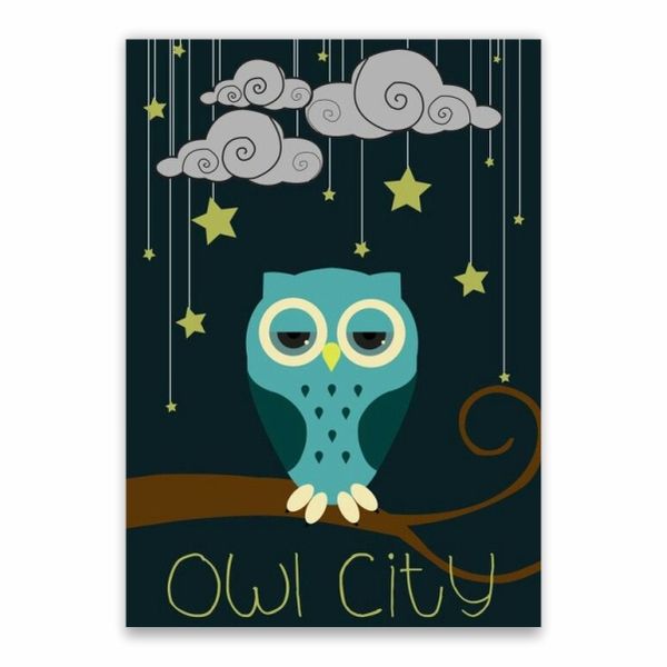 Owl City Owl Poster - A1