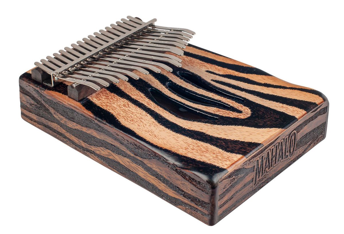 Mahalo Kalimba 17 Key - Zebra