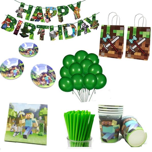 Minecraft party pack 63 set
