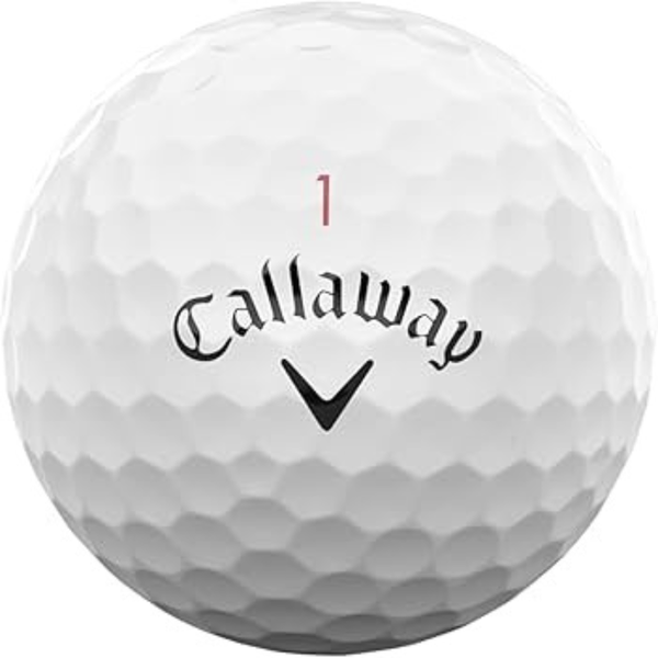 Callaway Chrome Tour White Golf Balls - 4-Piece Urethane Tour Performance