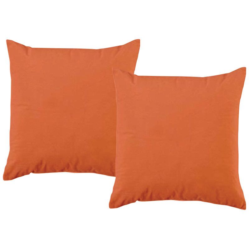 Burnt orange sale scatter cushions