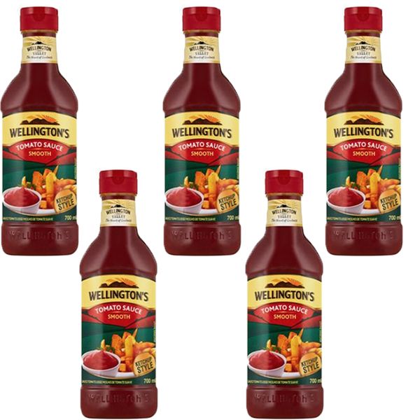 Wellington's Tomato Sauce - 5 x 700ml