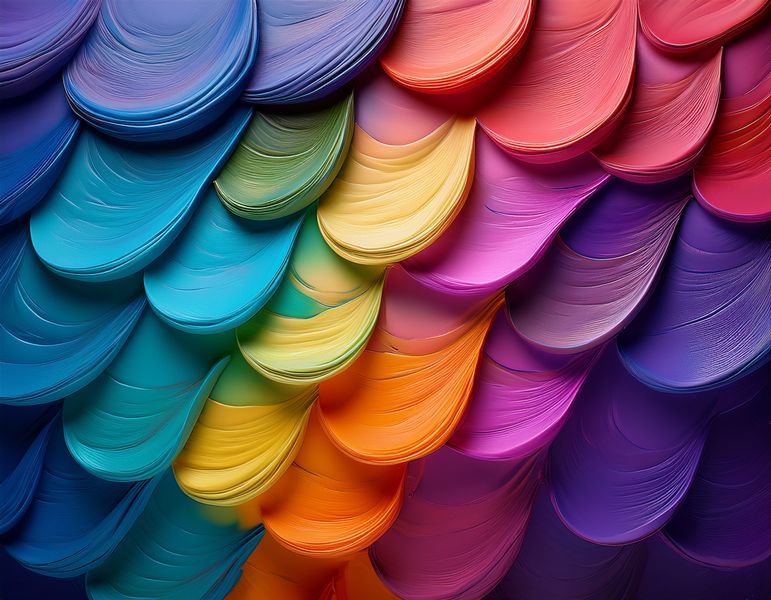 Canvas Home Decor Wall Art - Colour Theory 2