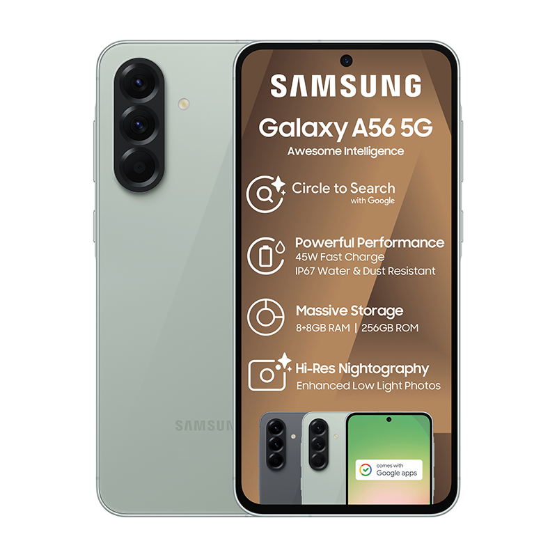 Samsung Galaxy A56 5G Dual Sim 256GB - Awesome Olive