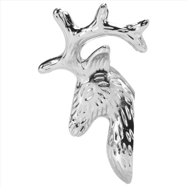 Stainless Steel Deer Head Handle Ice Bucket For Paties And Bar (S)