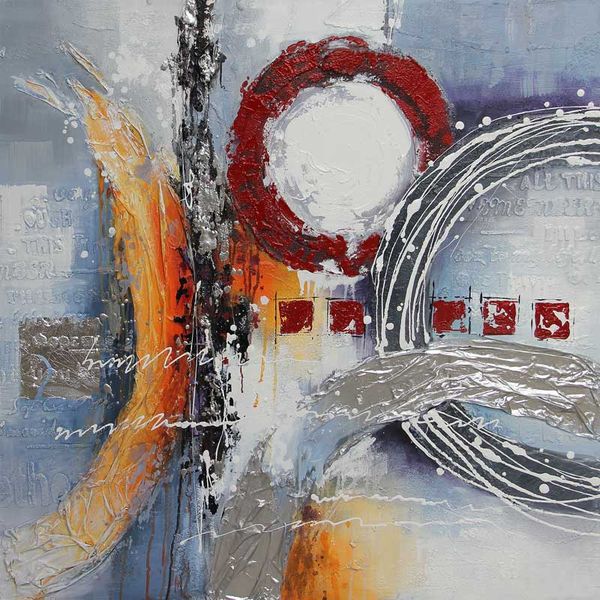 Wall Art - Abstract Shapes - 100 x 100