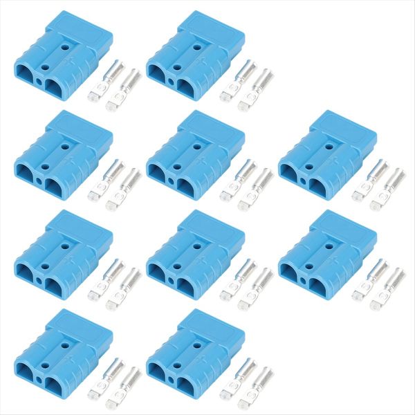 50A High Current Connector for Electric Vehicle Batteries, UPS, Solar Cable