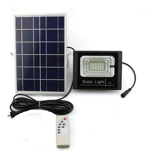 Floodlight 50W remote control with Solar Panel W718