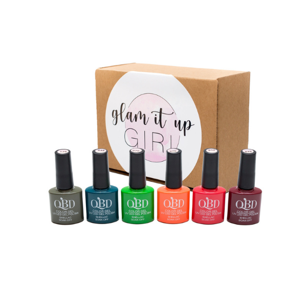Glam It Up Girl UV/LED Gel Nail Polish - Winter Colour Kit