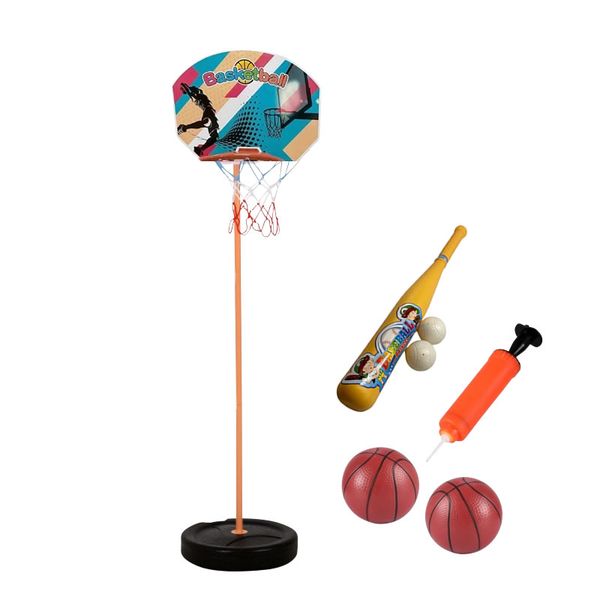 Kids Adjustable Height Basketball Hoop Play Set JQ-5031