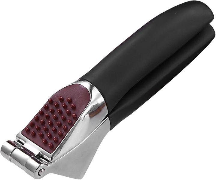 Kitchen Comfort Grip Garlic Press - Garlic Mincer Tool - Garlic Crusher